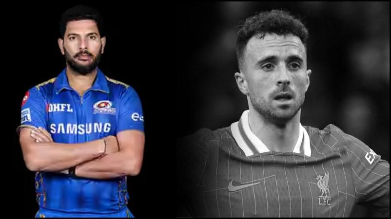 Yuvraj Singh mourns tragic death of Diogo Jota and his brother Andre in a car accident