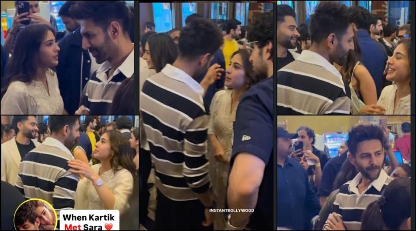 Metro…In Dino screening: Kartik Aaryan blushes, protects ex-gf Sara Ali Khan from crowd; fans root for Sartik