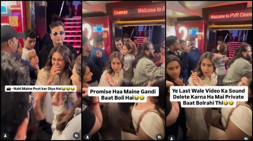 'Maine gandi baat boli...': Sara Ali Khan tells paps to delete her video at Metro In Dino screening; fans say 'overacting' 'Maine gandi baat boli...': Sara Ali Khan tells paps to delete her video at Metro In Dino screening; fans say 'overacting'