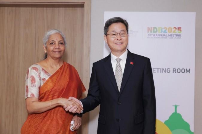 FM Sitharaman discusses strategic partnerships with BRICS Finance Ministers FM Sitharaman discusses strategic partnerships with BRICS Finance Ministers