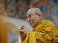 Braving heavy monsoon rain, thick fog, people attend Dalai Lama's 90th birthday celebrations