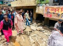Facing criticism within party, BJP MP Kangna Ranaut visits disaster-hit areas; draws local anger