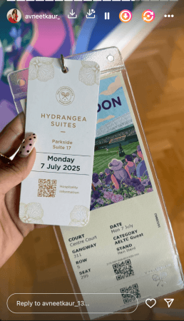 Avneet Kaur drops hot photos from Wimbledon, same day as Virat-Anushka; Netizens say 'Algorithm glitched again' Avneet Kaur drops hot photos from Wimbledon, same day as Virat-Anushka; Netizens say 'Algorithm glitched again'