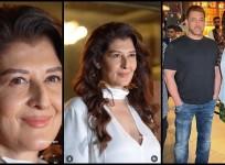 Sangeeta Bijlani stuns in short white dress at 65th Birthday; poses with ex Salman Khan; Fans react to her 'Heavily Botoxed Face'