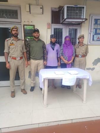 Brother and sister arrested by Jammu and Kashmir Police with drugs. Arrested