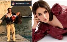 Soft launch or collaboration?: Ashish Chanchlani cradles lady love Elli AvRam in his arms; sparks dating rumours Soft launch or collaboration?: Ashish Chanchlani cradles lady love Elli AvRam in his arms; sparks dating rumours