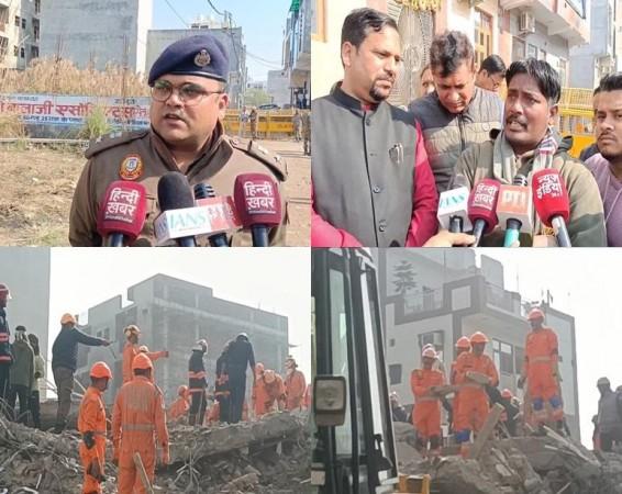 Burari Building Collapse Death Toll Reaches Three, Delhi Govt Announces ₹10L & ₹5L Compensation Burari Building Collapse Death Toll Reaches Three, Delhi Govt Announces ₹10L & ₹5L Compensation
