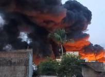 TN goods train fire sparks evacuation, Chennai rail services hit