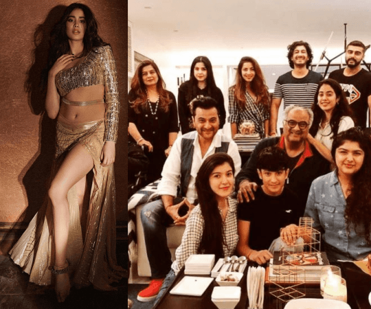 Janhvi Kapoor comes from a popular and powerful Bollywood family. Janhvi Kapoor-family
