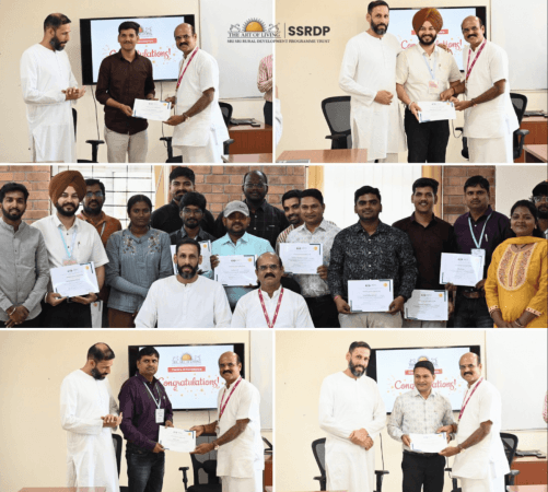 Over 4 lakh youth across India trained in vocational skills at Art of Living Centre in Bengaluru Over 4 lakh youth across India trained in vocational skills at Art of Living Centre in Bengaluru