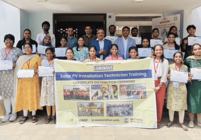 Over 4 lakh youth across India trained in vocational skills at Art of Living Centre in Bengaluru Over 4 lakh youth across India trained in vocational skills at Art of Living Centre in Bengaluru