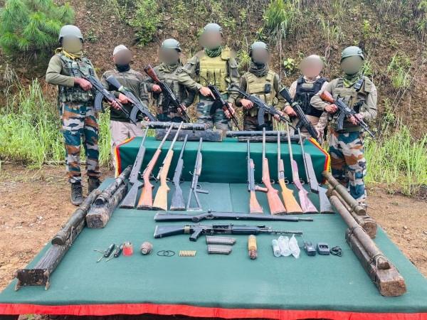 16 militants arrested, 35 arms recovered in separate operations in Manipur 16 militants arrested, 35 arms recovered in separate operations in Manipur