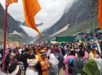 Amarnath Yatra suspended for a day due to heavy rainfall