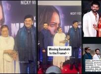 'Family Drama?': Sonakshi Sinha -Zeheer Iqbal skip Nikita Roy's screening; Shatrughan, Kussh, Poonam Sinha pose for paparazzi