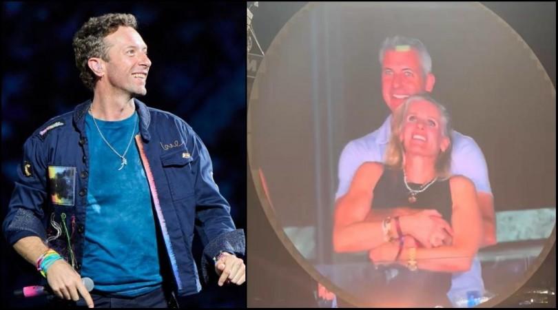 Caught On Kiss Cam: Chris Martin exposes Astronomer CEO's affair with his HR chief live at Coldplay Concert; apologises later Caught On Kiss Cam: Chris Martin exposes Astronomer CEO's affair with his HR chief live at Coldplay Concert; apologises later