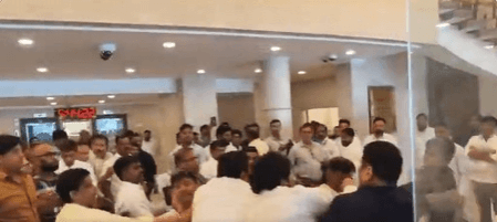 Two arrested in Maharashtra Assembly scuffle case Maharashtra Assembly Scuffle: Arrests and Security Concerns