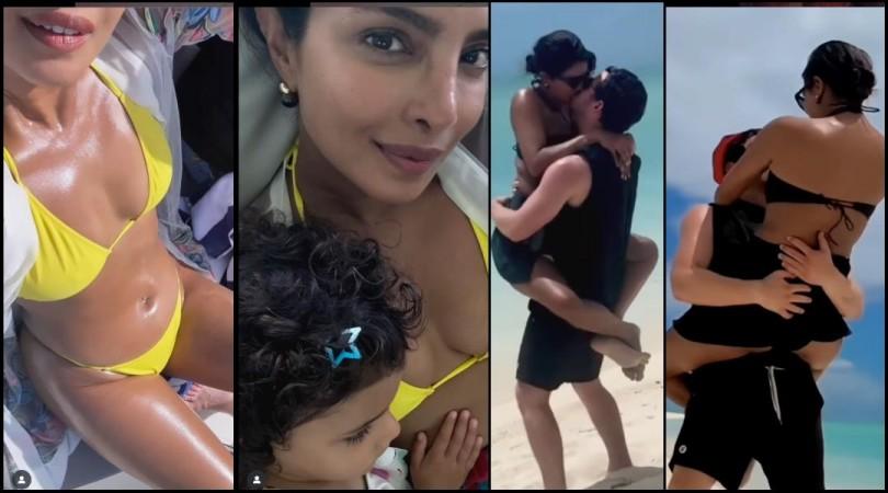 Priyanka Chopra locks lips with Nick Jonas, shares sensuous beach photos as she celebrates her 43rd birthday Priyanka Chopra locks lips with Nick Jonas, shares sensuous beach photos as she celebrates her 43rd birthday