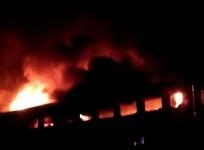 Fire breaks out in Garib Rath Express engine at Sendra Station; trains halted