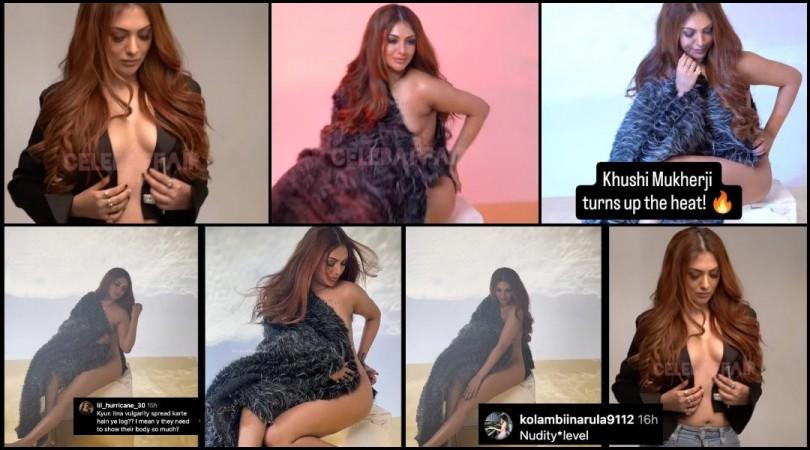 Khushi Mukherjee's bold, daring photoshoot sparks backlash; Netizens slam her for 'Indecency' Khushi Mukherjee's bold, daring photoshoot sparks backlash; Netizens slam her for 'Indecency'