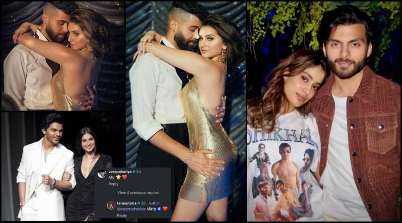 Tara Sutaria kisses, gets cosy with AP Dhillon; jealous boyfriend Veer Pahariya calls her 'My' Tara Sutaria kisses, gets cosy with AP Dhillon; jealous boyfriend Veer Pahariya calls her 'My'