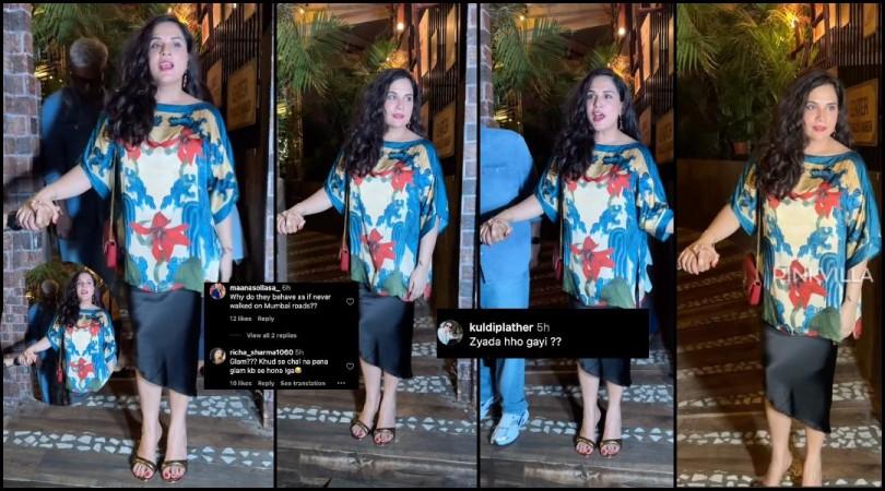 'Is she drunk?': Richa Chadha trips while Walking, holds bodyguard's hand, gets trolled online 'Is she drunk?': Richa Chadha trips while Walking, holds bodyguard's hand, gets trolled online