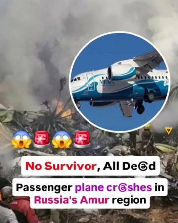Russian plane crashes in Amur, kills all 49 on board