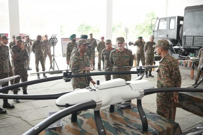 Indian Army showcases next-gen warfare capabilities during 'Exercise Drone Prahaar' Indian Army showcases next-gen warfare capabilities during 'Exercise Drone Prahaar'