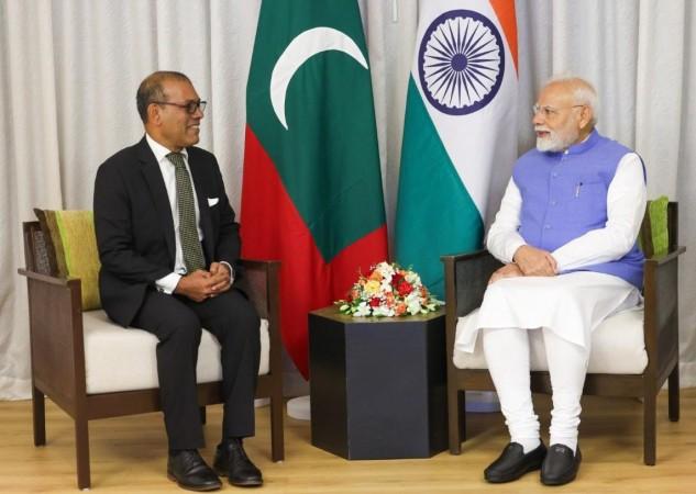 PM Modi meets Maldives' former President, assures him of India's support for capacity building PM Modi meets Maldives' former President, assures him of India's support for capacity building