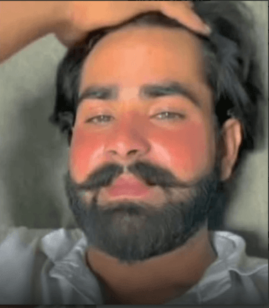 File picture of Parveez Ahmed, a 21-year-old youth killed in police firing Parveen Ahmed