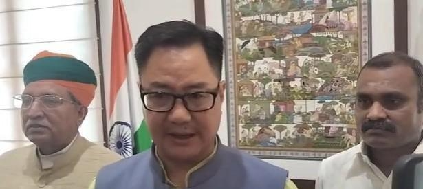 Kiren Rijiju slams Oppn's 'escape strategy' on Op Sindoor, warns against echoing 'Pakistan's language' Kiren Rijiju slams Oppn's 'escape strategy' on Op Sindoor, warns against echoing 'Pakistan's language'