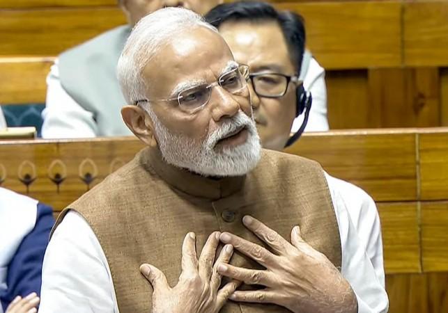Congress now dependent on Pakistan for political issues: PM Modi Congress now dependent on Pakistan for political issues: PM Modi