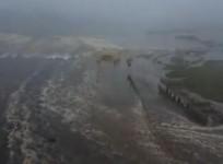 Tsunami waves hit parts of Japan after 8.7-magnitude earthquake
