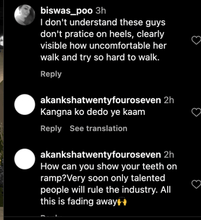 Fashion show or paps spotting?: Sara Ali Khan trips, smiles, poses on runway; netizens say 'Kangana would be better choice for ICW' Fashion show or paps spotting?: Sara Ali Khan trips, smiles, poses on runway; netizens say 'Kangana would be better choice for ICW'