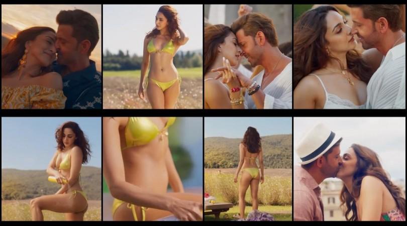 Of Bralettes, Beachwear, Kisses: Kiara Advani -Hrithik Roshan lock lips in War 2's Aavan Jaavan; get slammed for age difference and cold chemistry Of Bralettes, Beachwear, Kisses: Kiara Advani -Hrithik Roshan lock lips in War 2's Aavan Jaavan; get slammed for age difference and cold chemistry