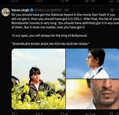 Injured Shah Rukh Khan brims with tears of joy and gratitude after winning National Award for Jawan, netizens call his win undeserving Injured Shah Rukh Khan brims with tears of joy and gratitude after winning National Award for Jawan, netizens call his win undeserving