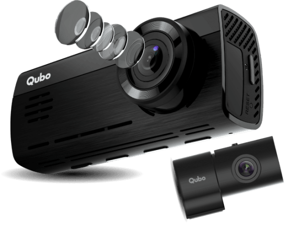 Qubo Smart Dashcam Pro 4K Qubo Smart Dashcam Pro 4K