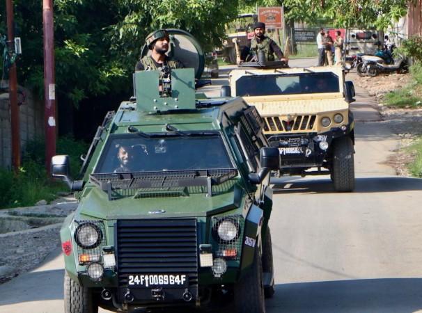 Anti-terrorist operation enters 7th day in J&K's Kulgam district Anti-terrorist operation enters 7th day in J&K's Kulgam district