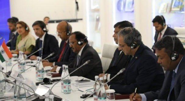 NSA Ajit Doval meets Russian security chief in Moscow to strengthen strategic partnership NSA Ajit Doval meets Russian security chief in Moscow to strengthen strategic partnership