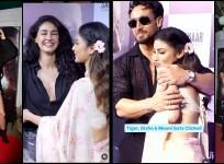 Tiger Shroff avoids ex-girlfriend Disha Patani; hugs Mouni Roy tightly at Salakaar Premiere; fans say 'Disha deserves better'