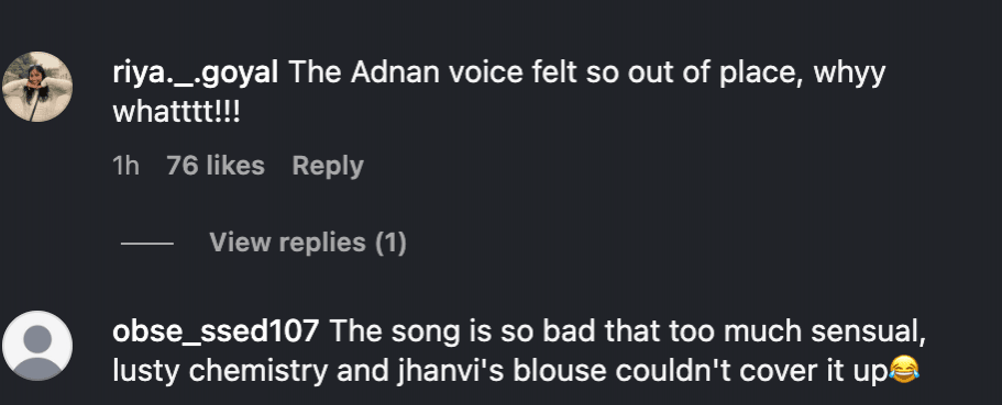 Bheege Saree: Janhvi Kapoor-Sidharth Malhotra's sensuous, lusty rain dance lacks chemistry; netizens cringe over song's bad lyrics Bheege Saree: Janhvi Kapoor-Sidharth Malhotra's sensuous, lusty rain dance lacks chemistry; netizens cringe over song's bad lyrics