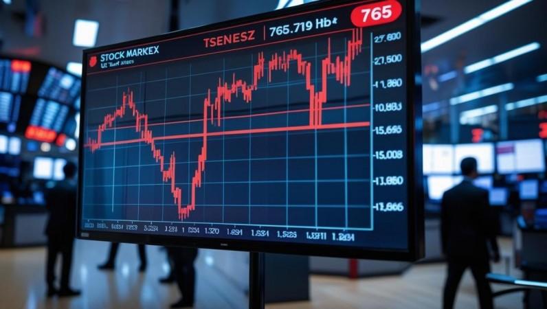 Indian stock market ends lower amid US tariff jitters, Sensex declines 765 points Indian stock market ends lower amid US tariff jitters, Sensex declines 765 points