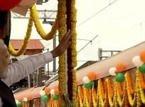 PM Modi flags off three Vande Bharat trains, inaugurates Bengaluru-Belagavi service
