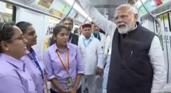 Bengaluru: PM Modi takes Metro ride with students, indulges in candid conversation