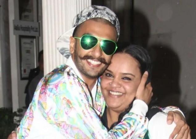 Ranveer Singh with Shanoo Sharma Ranveer Singh with Shanoo Sharma