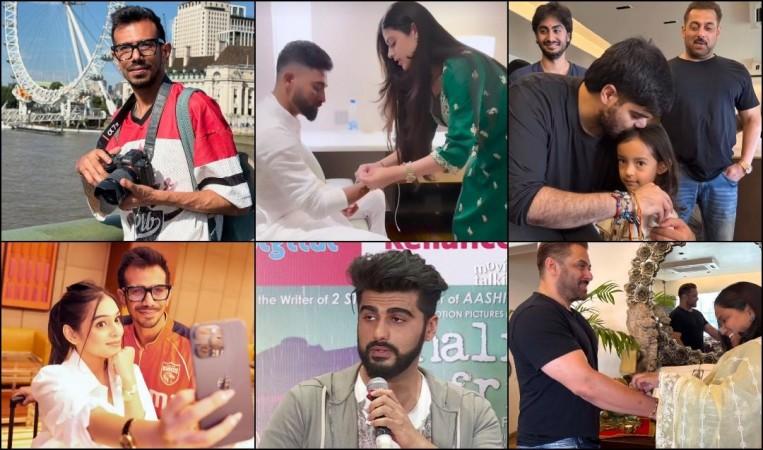 Amid Romance Speculations, Zanai Bhosle Celebrates Rakhi With Mohammed Siraj; Netizens Ask If RJ Mahvash Will Do the Same With Chahal Amid Romance Speculations, Zanai Bhosle Celebrates Rakhi With Mohammed Siraj; Netizens Ask If RJ Mahvash Will Do the Same With Chahal