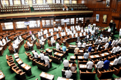 K'taka Assembly Monsoon Session begins today; Oppn ready to target Cong govt K'taka Assembly Monsoon Session begins today; Oppn ready to target Cong govt