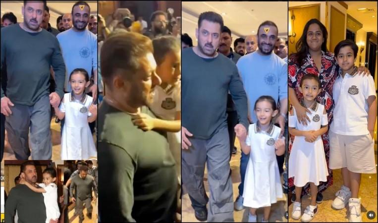 'Bacchi saath mein hai': Angry Salman Khan holds niece Ayat in arms; warns paparazzi to keep distance at WPL event 'Bacchi saath mein hai': Angry Salman Khan holds niece Ayat in arms; warns paparazzi to keep distance at WPL event