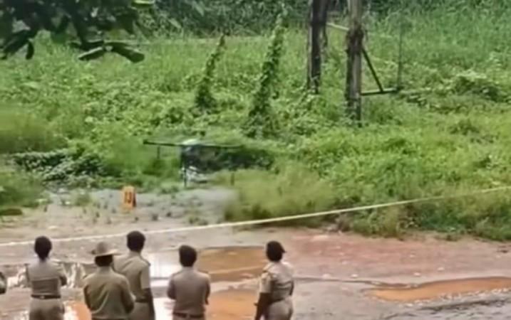 SIT to Use Drone-Mounted GPR to Excavate 13th Site in Dharmasthala Mass Grave Case; NHRC Present on Ground SIT to Use Drone-Mounted GPR to Excavate 13th Site in Dharmasthala Mass Grave Case; NHRC Present on Ground