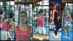 Alia Bhatt sweats it out on Paddle Ball court; netizens say 'she is copying Deepika Padukone'