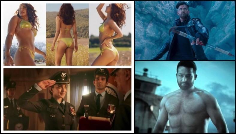 war 2 War 2 Trailer: Hrithik Roshan-Kiara Advani lock lips, Jr NTR as brutal antagonist, Tiger Shroff's cameo; fans say 'Same plot again'